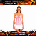 Disfraz Rosado Corset Adulto Halloween