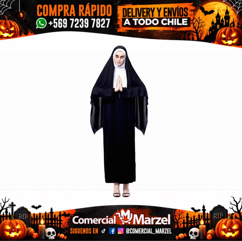 Disfraz Monja Adulto Halloween