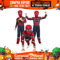Hombre Araña Músculos Niños Disfraz Halloween