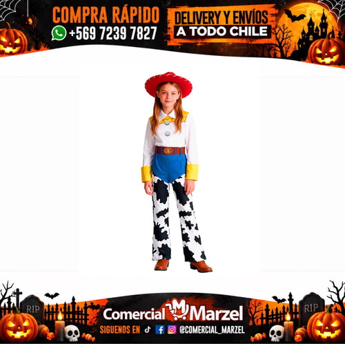 Disfraz Vaquera Ninas Talla 13-14 Halloween