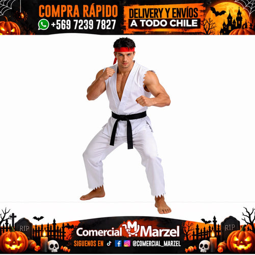 Disfraz Luchador Karate Adulto Halloween