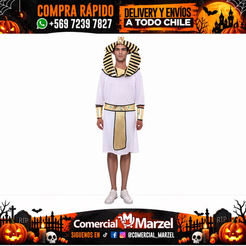 Disfraz De Faraón Adulto Para Halloween