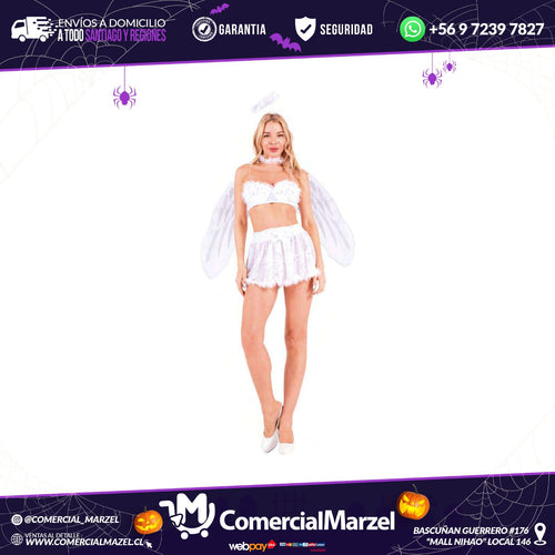 Disfraz Ángel Sexy Adulto Halloween