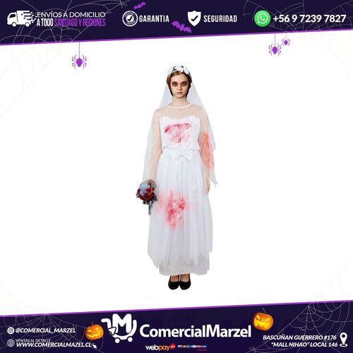 Disfraz Novia Poseída Adulto Halloween