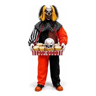 Payaso Bandeja 170cm Animatronics Halloween