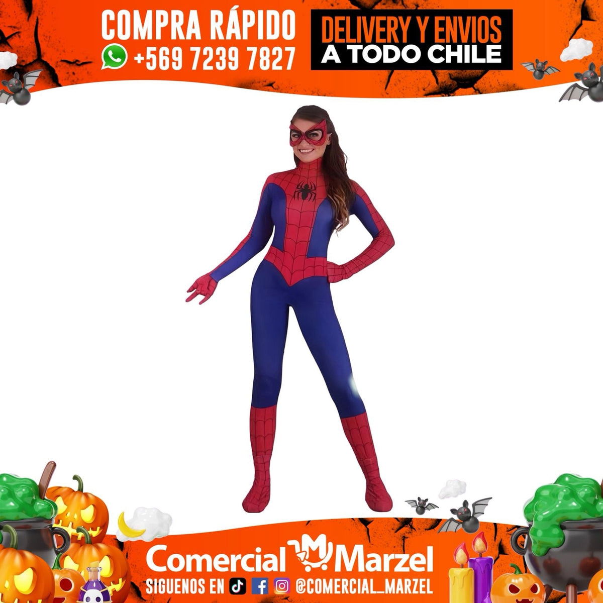 Araña Mujer Adulta