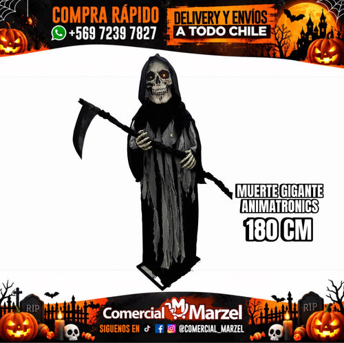 Halloween Muerte Gigante 180 Cm