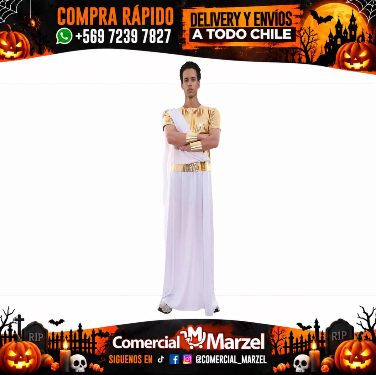 Disfraz Griego Adulto Halloween