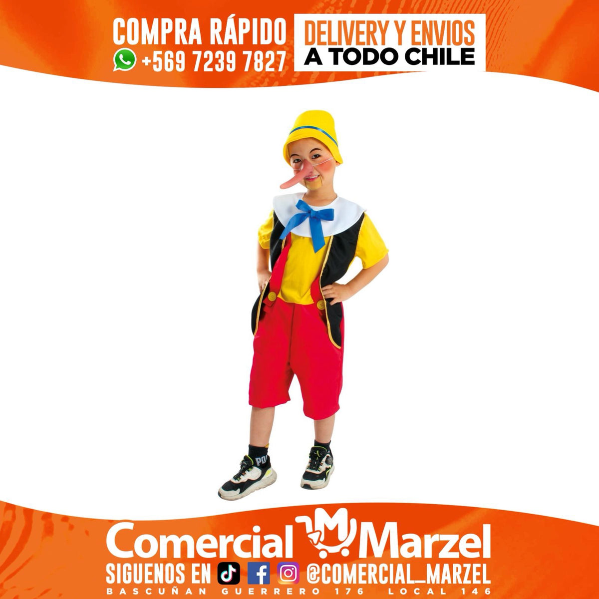 Disfraz De Pinocho Para Halloween