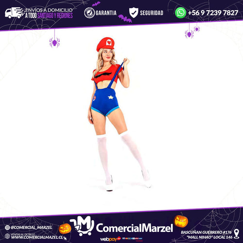 Disfraz Plomero Sexy Adulto Halloween