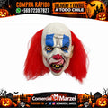 Máscara Payaso Lengua Látex Halloween