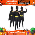 Murciélago Héroe Músculo Disfraz Niños Halloween