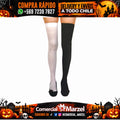 Pantimedias Halloween Blanco Y Negro Adultos
