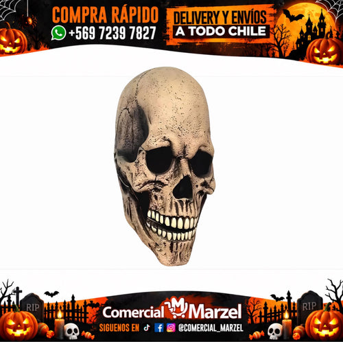 Máscara Calavera Latex Halloween