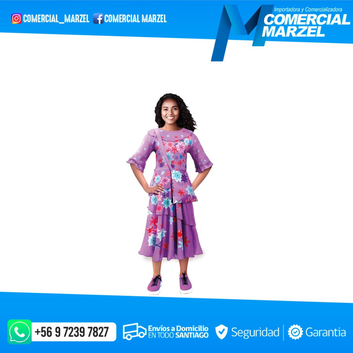 Disfraz Vestido Isabelle Niñas Halloween