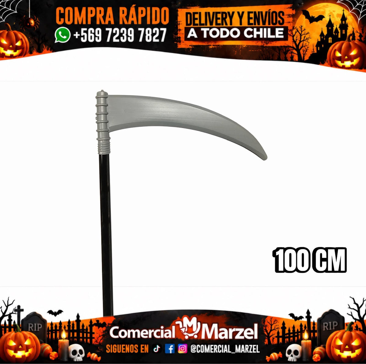 Disfraz Stick Muerte 1 M Para Halloween