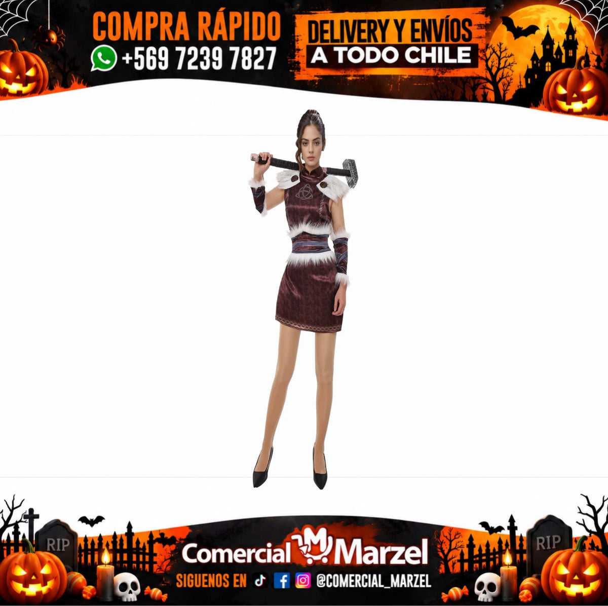 Disfraz Vikinga Adulto Halloween