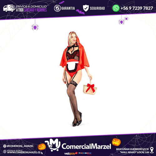 Disfraz Caperucita Sexy Adulto Halloween