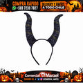 Cintillo Negro Diablita Halloween