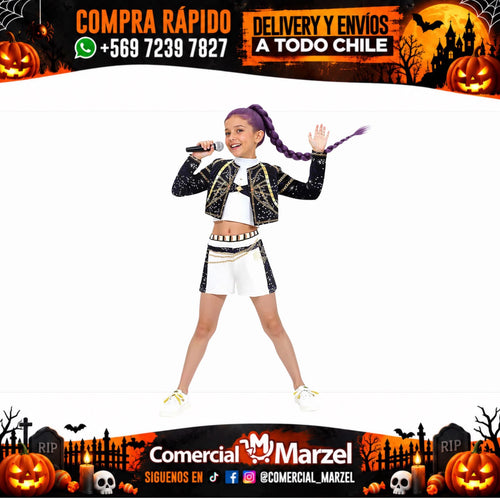 Disfraz Cantante Kpop Concierto Niñas Halloween