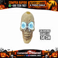 Calavera 30cm Ojos Led Halloween