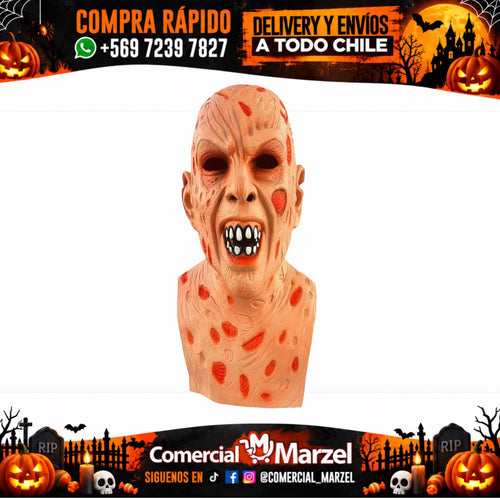 Máscara Asesino De Pesadillas Látex Halloween