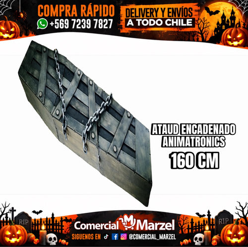 Tumba Animatrónica Decorativa Halloween