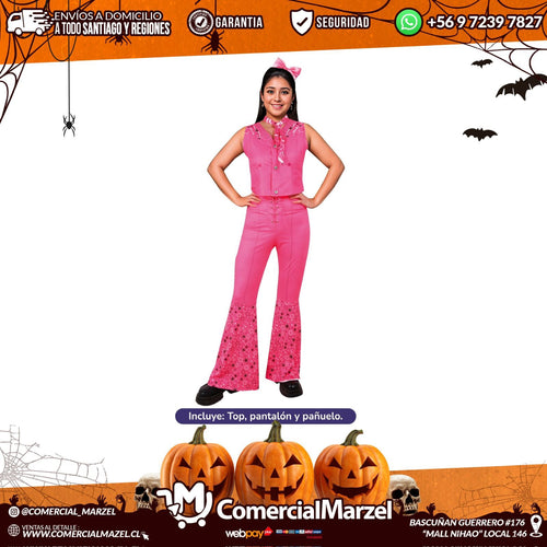 Disfraz Muñeca Fashion Vaquera Adulto Halloween