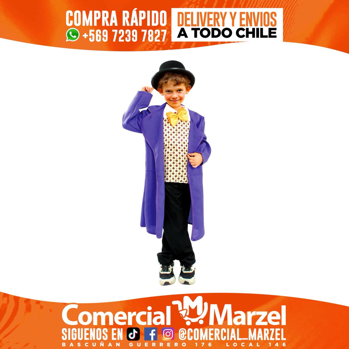 Disfraz Chocolatero Halloween