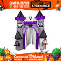Castillo Fantasma 270cm Arco Inflable Halloween